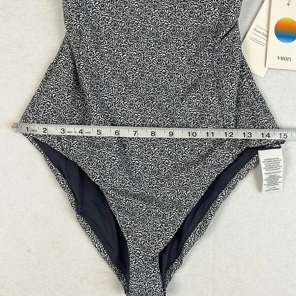 Vuori | Dune One Piece Swimsuit | Azure Mini Samba | Size L NWT - Picture 5 of 11